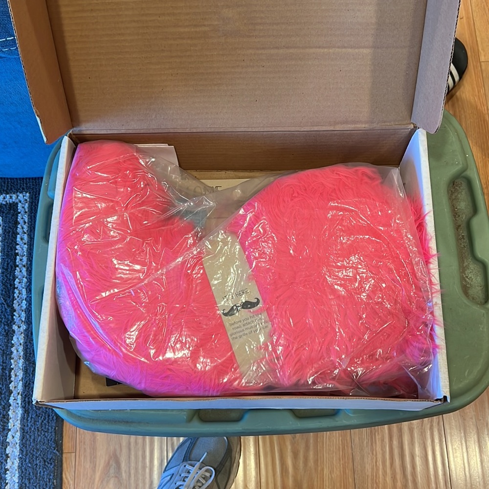 New OG Lyft XL carstache mustache plush